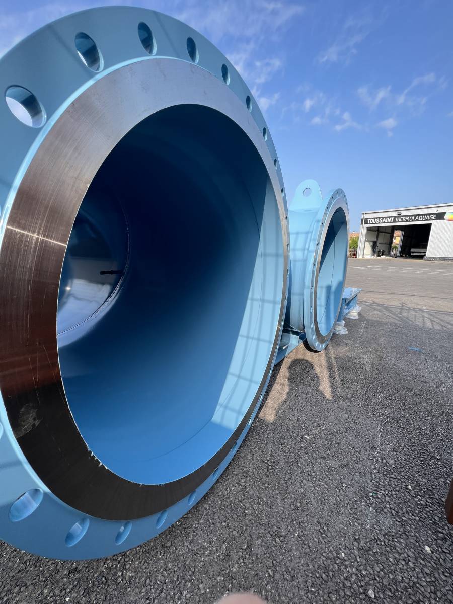 Thermolaquage de pièces pour industrie