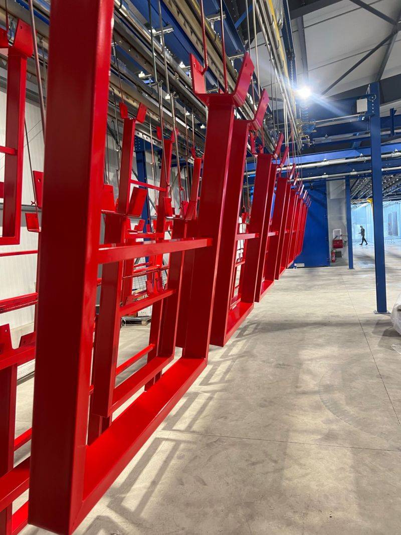 Thermolaquage de garde-corps de sécurité à Paris (Gare de Lyon et Gare d'Argenteuil)