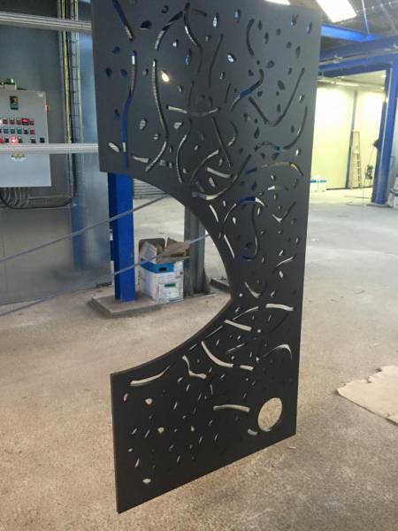 Thermolaquage de mobilier urbain (grilles d'arbre) à Aix-en-Provence (13)